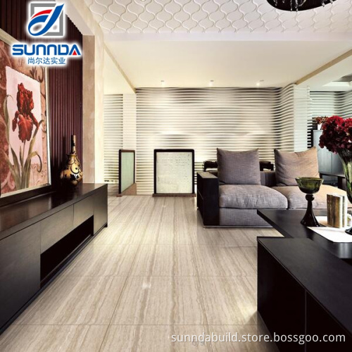 Double Loading line stone imitation polished porcelain flooring tiles,porcelanto rose color floor tile good price dubai